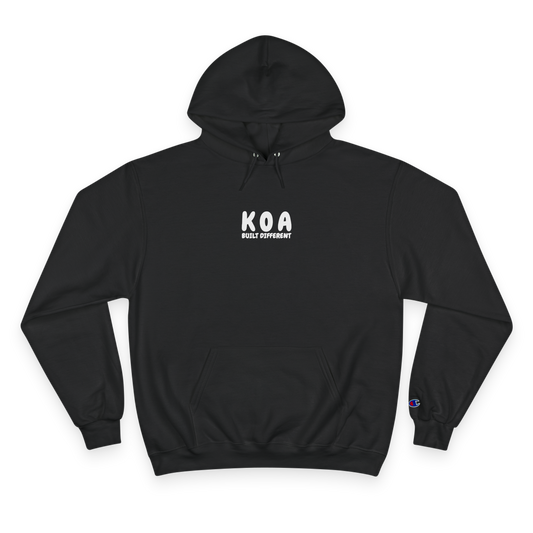 KOA X Champion - Built Different Embroidered Hoody