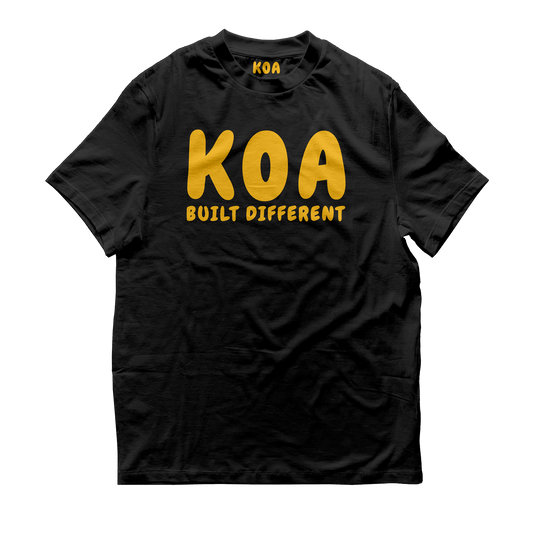 KOA - Built Different - Printed Shirt